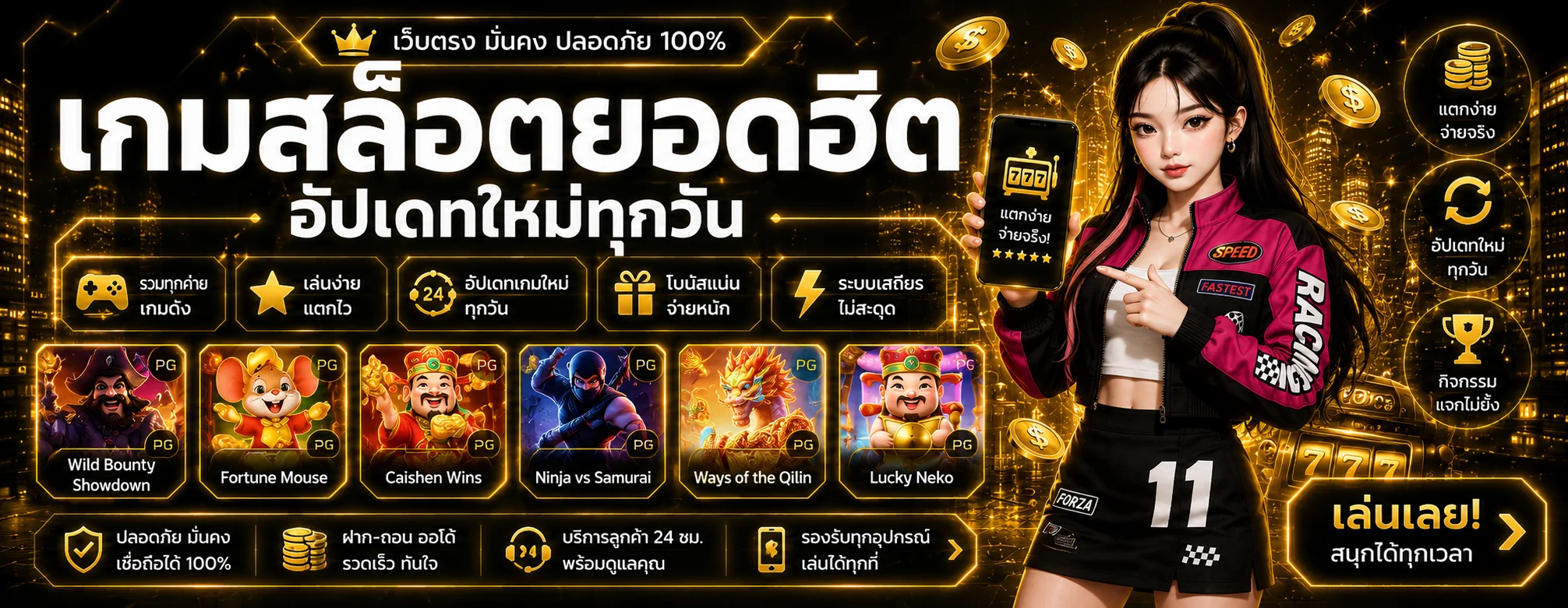 แบนเนอร์สล็อตออนไลน์เว็บตรงจากค่ายดังที่ galaxyz.biz
